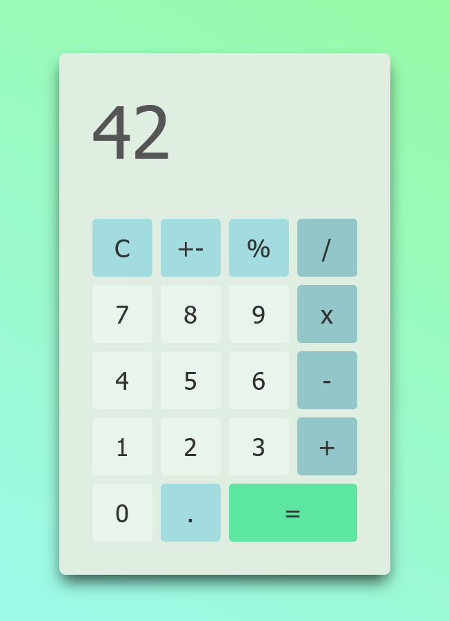 Calculator Preview