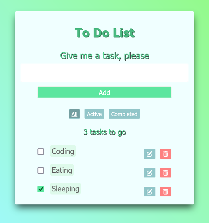 ToDoList Preview
